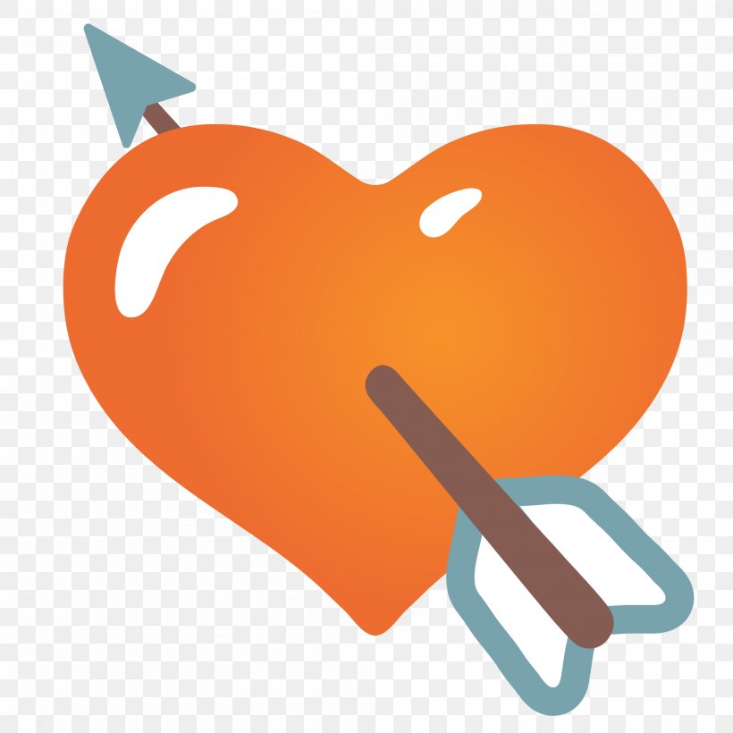 Emoji Cupid Heart Arrow Android, PNG, 2000x2000px, Watercolor, Cartoon, Flower, Frame, Heart Download Free