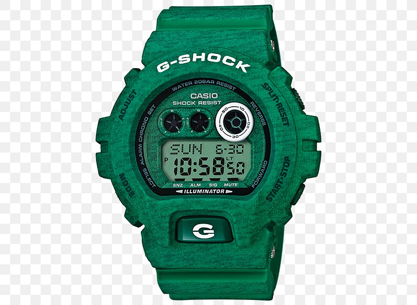 G-Shock Watch Strap Casio Tough Solar, PNG, 500x600px, Gshock, Casio, Clock, Clothing, Green Download Free
