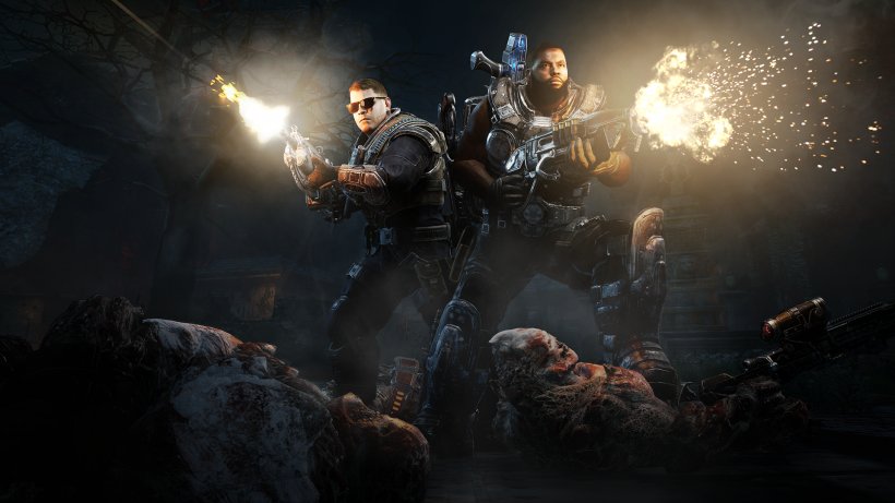 Gears Of War 4 Gears Of War 3 Run The Jewels Downloadable Content Multiplayer Video Game, PNG, 1920x1081px, Gears Of War 4, Coalition, Darkness, Downloadable Content, Game Download Free