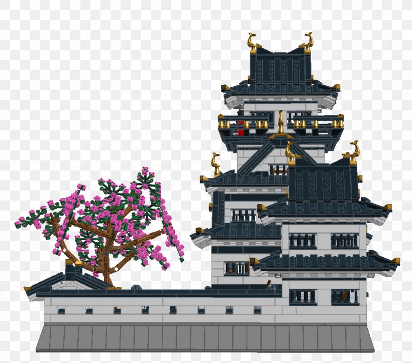 Lego Ideas The Lego Group Lego Minifigure Tenshu, PNG, 1006x889px, Lego Ideas, All Rights Reserved, Facade, Japanese Castle, Lego Download Free