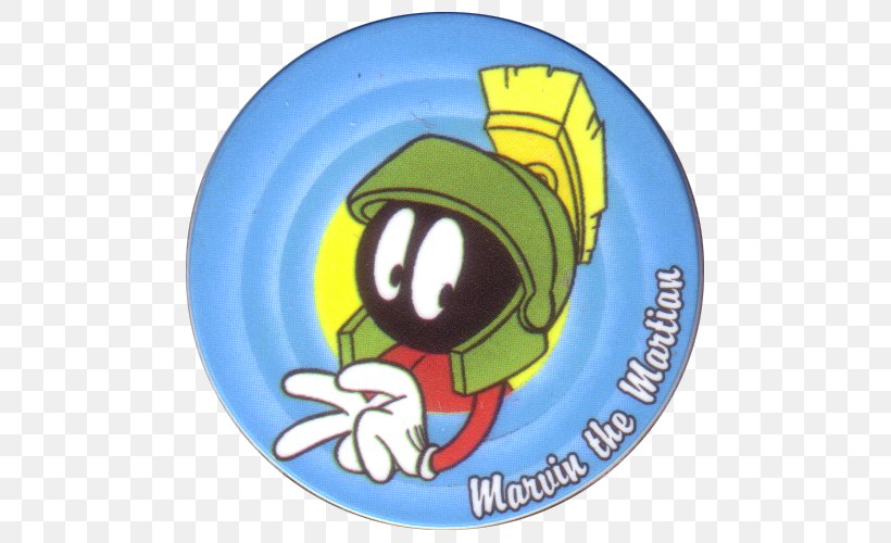 Marvin The Martian Tasmanian Devil Speedy Gonzales Tazos Looney Tunes, PNG, 500x500px, Marvin The Martian, Cartoon, Character, Headgear, Looney Tunes Download Free