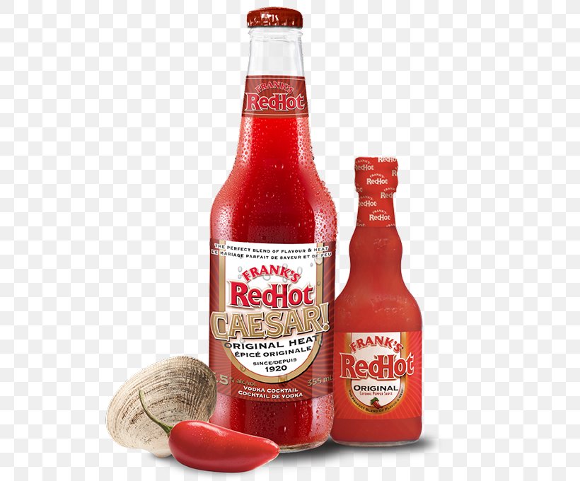 Caesar Cayenne Pepper Frank's RedHot Hot Sauce Liqueur, PNG, 535x680px, Caesar, Beer, Beer Bottle, Bottle, Capsicum Annuum Download Free