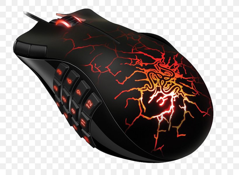 Computer Mouse Razer Naga Razer Inc. Game, PNG, 800x600px, Computer Mouse, Cnet, Computer, Computer Accessory, Computer Component Download Free