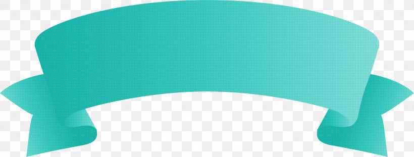 Arch Ribbon, PNG, 2999x1141px, Arch Ribbon, Aqua, Green, Teal, Turquoise Download Free
