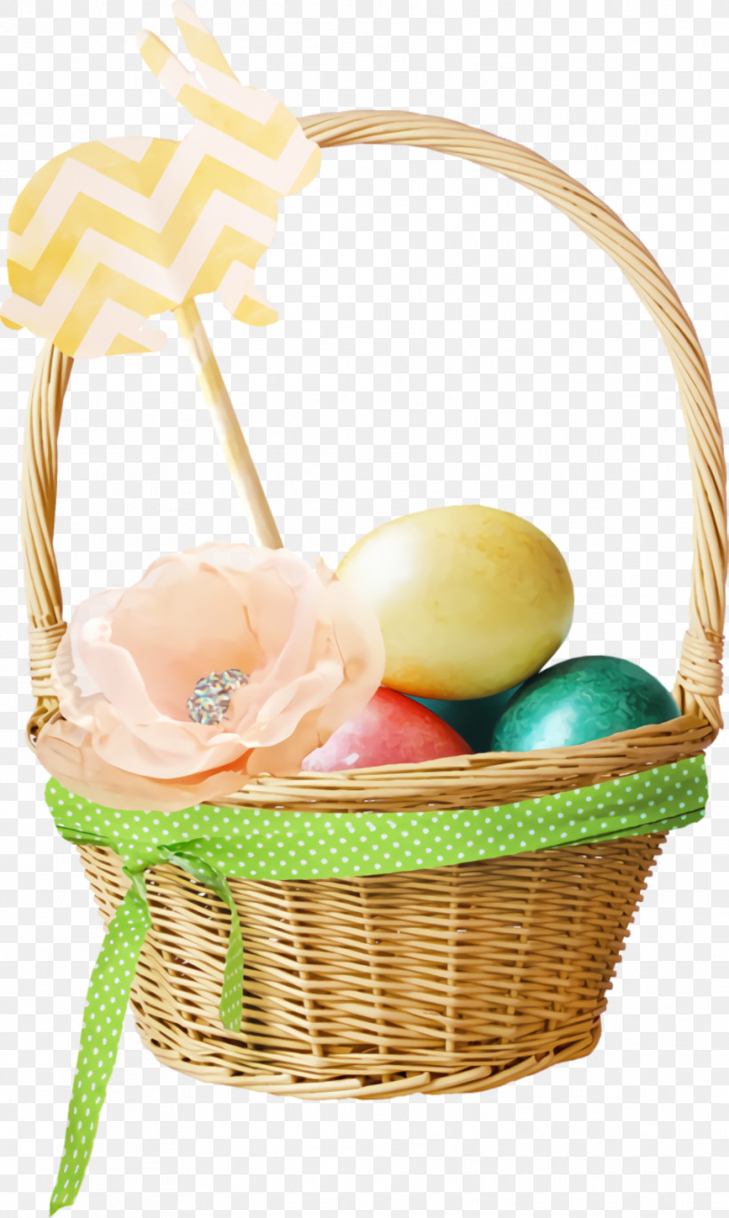 Basket Gift Basket Hamper Wicker Storage Basket, PNG, 958x1600px, Easter Basket Cartoon, Basket, Easter, Eggs, Flower Girl Basket Download Free