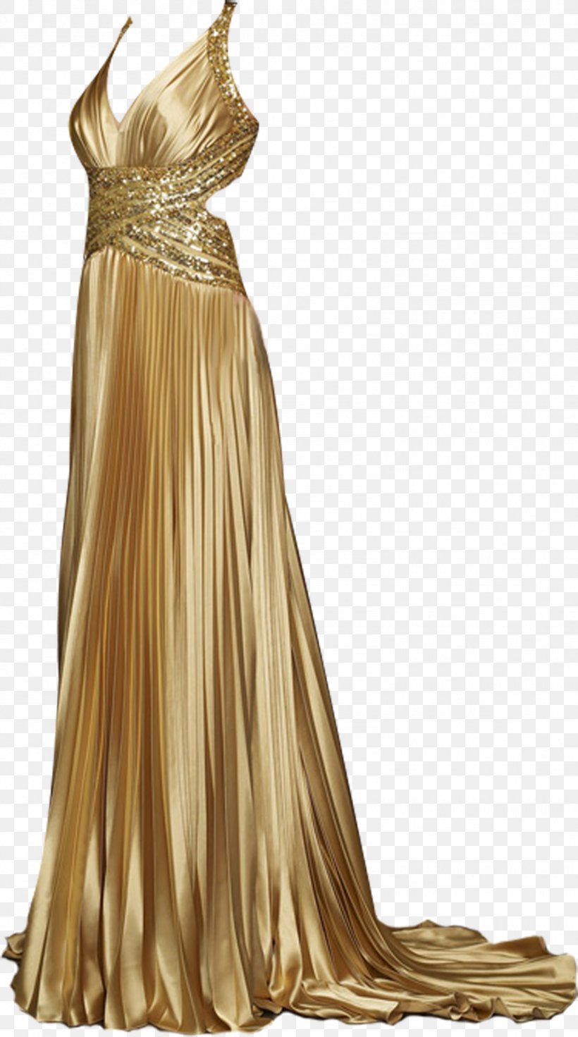 Dress Evening Gown Gold Satin, PNG, 1564x2807px, Dress, Ball Gown, Bridal Party Dress, Clothing, Cocktail Dress Download Free