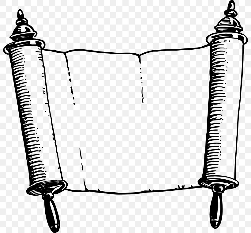 Scroll Clip Art, PNG, 800x760px, Scroll, Auto Part, Black And White, Scrolling, Sefer Torah Download Free