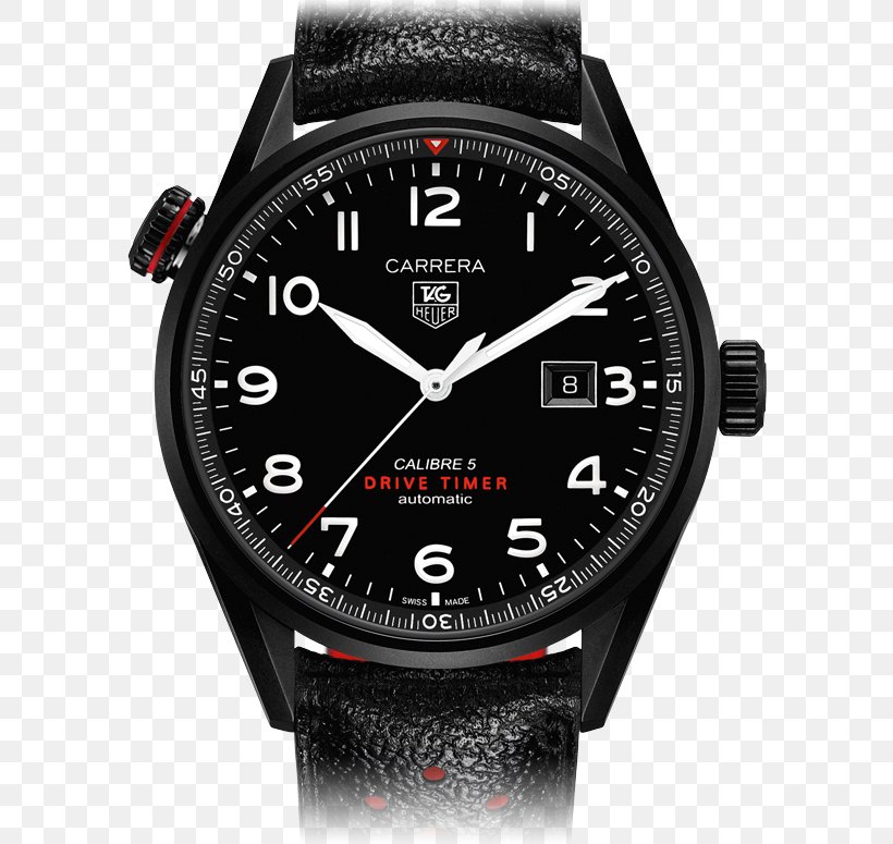 TAG Heuer Carrera Calibre 5 Diving Watch Chronograph, PNG, 775x775px, Tag Heuer, Black, Brand, Breitling Sa, Chronograph Download Free