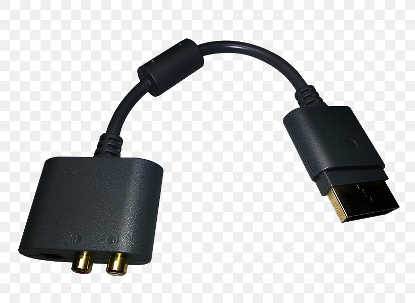 HDMI Adapter Xbox 360 Computer Keyboard Headphones, PNG, 800x600px, Hdmi, Ac Adapter, Adapter, All Xbox Accessory, Audio Download Free