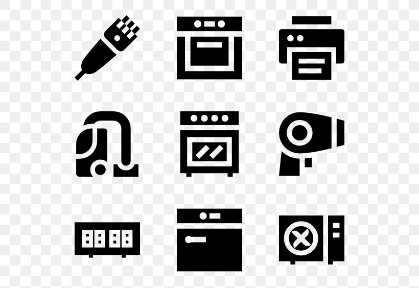 Home Appliances, PNG, 600x564px, Home Appliance, Area, Black, Black And White, Brand Download Free