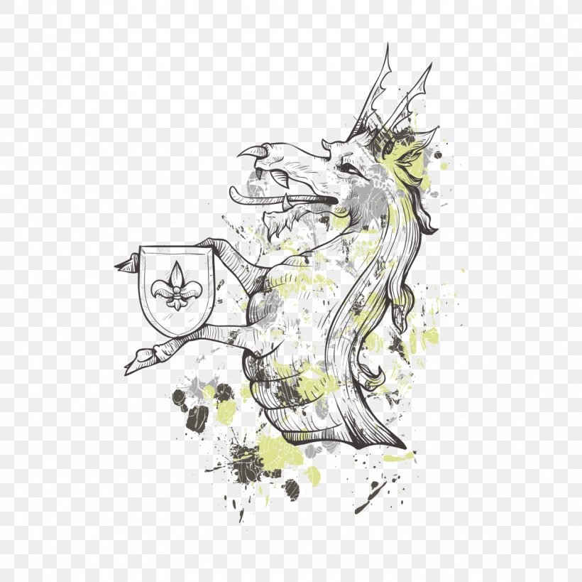 Horse Cushion Throw Pillow Equestrianism, PNG, 1181x1181px, Horse, Art, Cushion, Dragon, Drawing Download Free