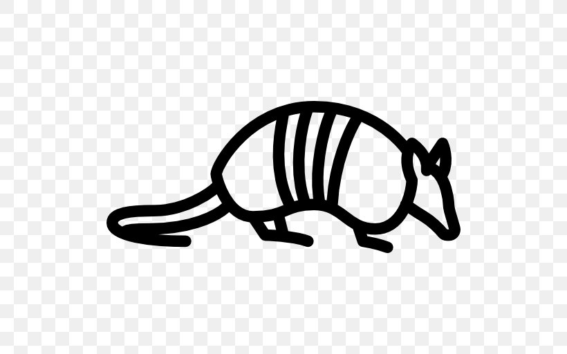 Nine-banded Armadillo Canidae Clip Art, PNG, 512x512px, Armadillo, Animal, Area, Black, Black And White Download Free