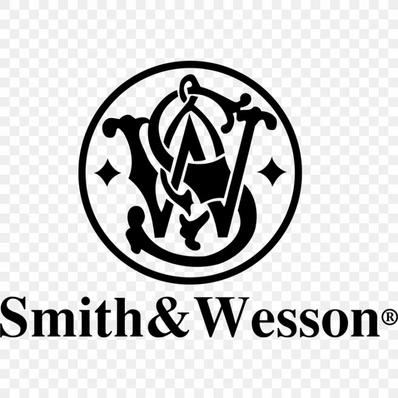 Smith & Wesson M&P Decal Sticker Firearm, PNG, 900x900px, Smith Wesson, American Outdoor Brands Corporation, Area, Black And White, Brand Download Free