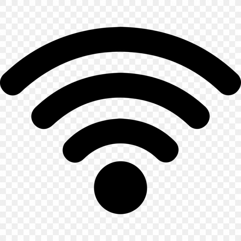 Wi-Fi Wireless Hotspot, PNG, 1024x1024px, Wifi, Black And White, Computer Network, Hotspot, Internet Download Free