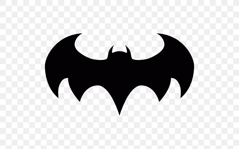 Batman Logo Robin Superhero, PNG, 512x512px, Batman, Bat, Batman Family, Black, Black And White Download Free