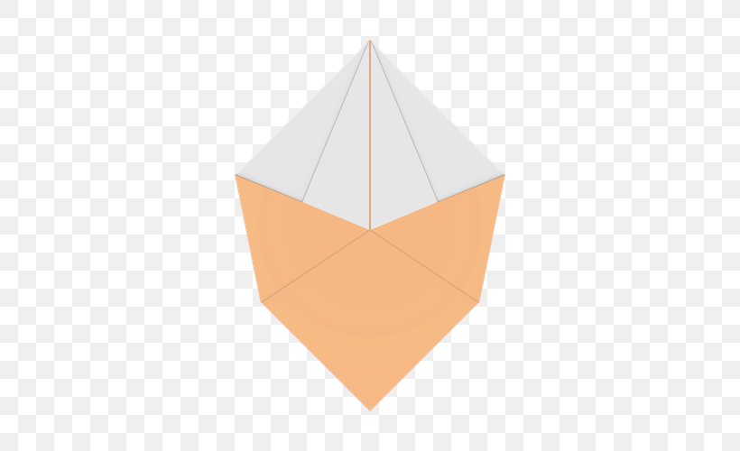 Line Angle Origami, PNG, 500x500px, Origami, Orange, Peach, Stx Glb1800 Util Gr Eur, Triangle Download Free