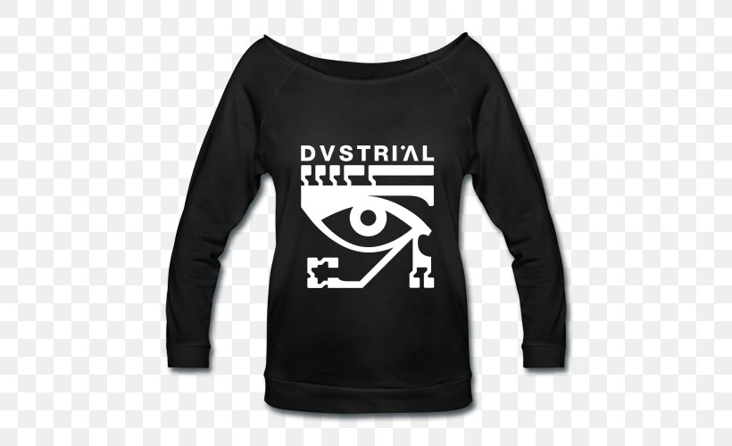 Long-sleeved T-shirt Hoodie Clothing, PNG, 500x500px, Tshirt, Black, Brand, Casual Wear, Clothing Download Free