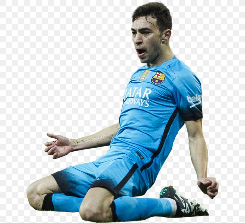 Munir El Haddadi FC Barcelona Football Jersey Soccer Player, PNG, 646x744px, Fc Barcelona, Arm, Ball, Blue, Electric Blue Download Free
