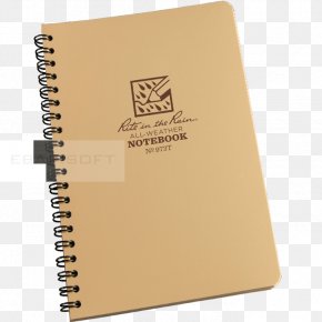 Spiral Notebook - Paper Notebook Wire Binding Bookbinding Rite In The Rain PNG