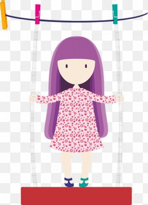 Swing Child Woman Clip Art PNG