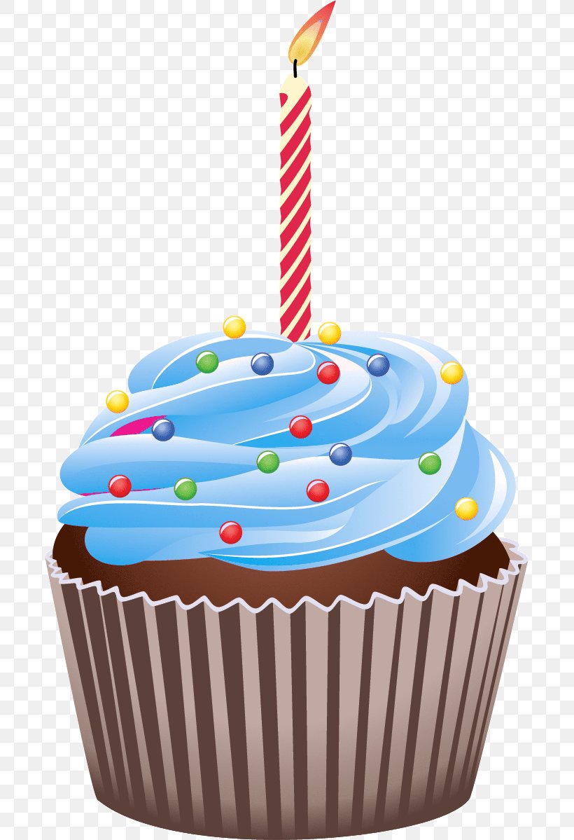 Blue Birthday Cake Clip Art