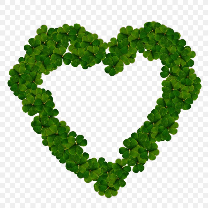 Four-leaf Clover Heart Shamrock, PNG, 1280x1280px, Fourleaf Clover, Clover, Grass, Green, Heart Download Free