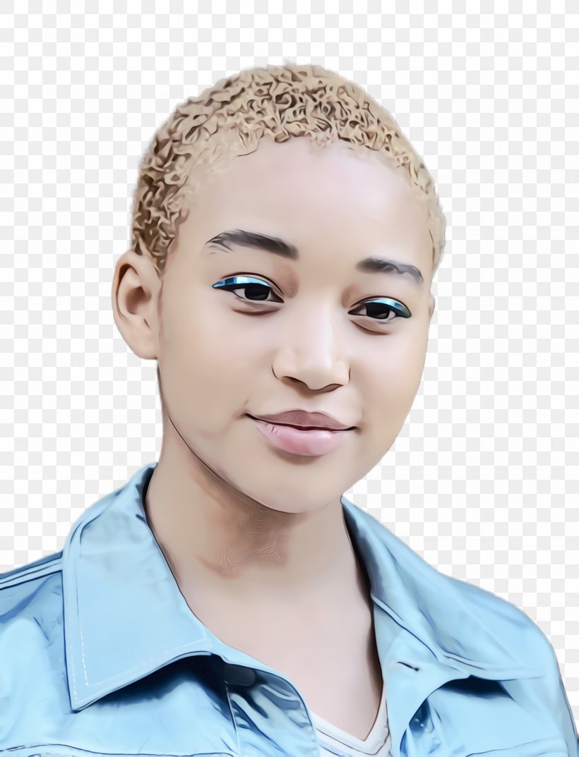 Hair Cartoon, PNG, 1748x2288px, Amandla Stenberg, Beauty, Cheek, Chin, Ear Download Free