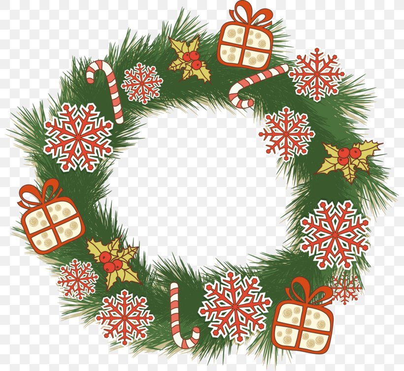 Christmas Ornament Wreath Santa Claus Advent, PNG, 800x754px, Christmas Ornament, Advent, Advent Wreath, Christmas, Christmas Decoration Download Free