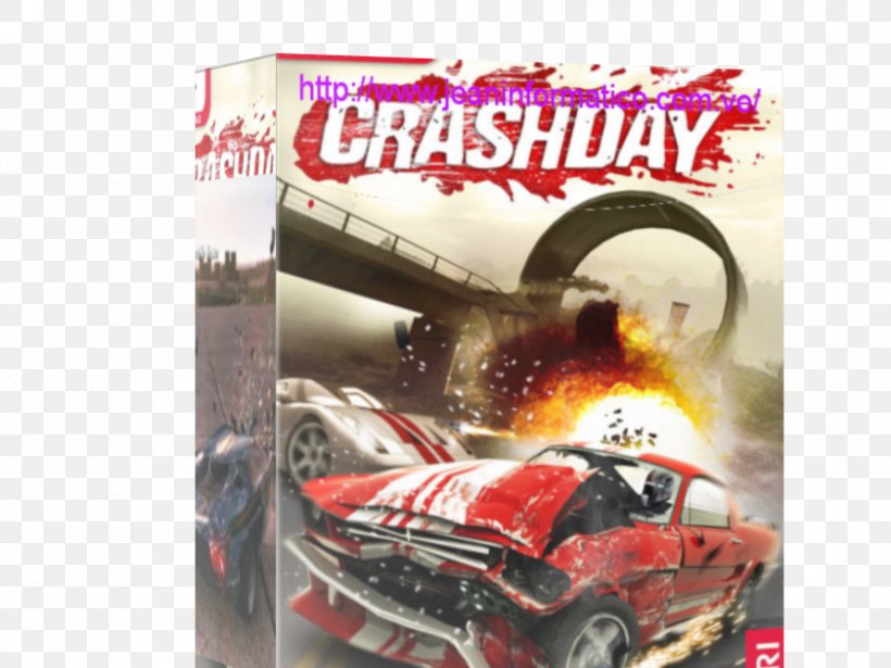 Crashday Destruction Derby Racing Video Game PC Game, PNG, 840x630px, Crashday, Advertising, Automotive Design, Brand, Computer Download Free