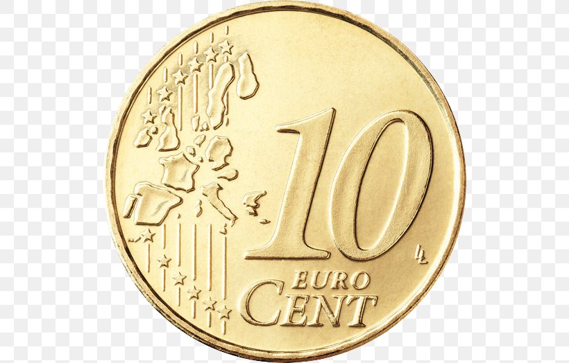Euro Coins 10 Cent Euro Coin 1 Cent Euro Coin 50 Cent Euro Coin, PNG, 524x524px, 1 Cent Euro Coin, 1 Euro Coin, 2 Euro Coin, 5 Cent Euro Coin, 20 Cent Euro Coin Download Free