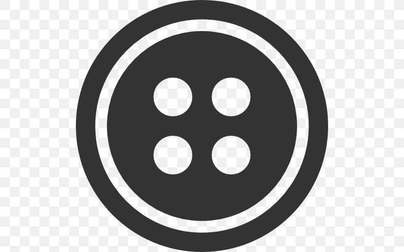 Sewing Machine Button Icon, PNG, 512x512px, Button, Black And White, Buttonhole, Clothing, Dressmaker Download Free