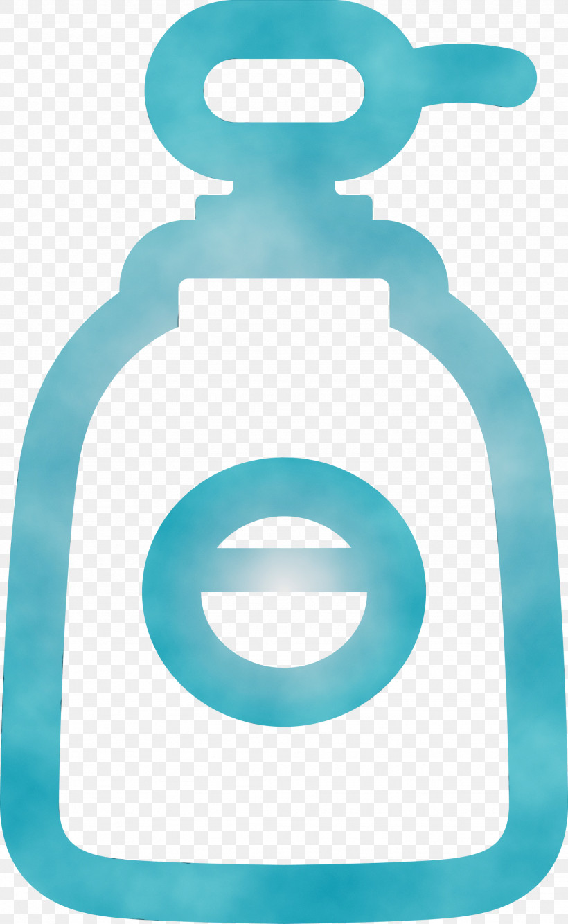 Aqua, PNG, 1844x3000px, Hand Washing And Disinfection Liquid Bottle, Aqua, Paint, Watercolor, Wet Ink Download Free