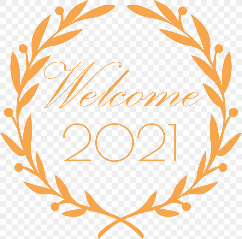 New Year 2021 Welcome, PNG, 3000x2960px, New Year 2021 Welcome, Cartoon, Drawing, Free, Line Art Download Free