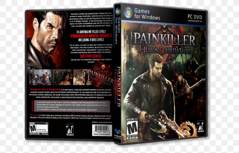 Painkiller: Hell & Damnation Xbox 360 THQ Nordic Toy, PNG, 700x525px, Painkiller Hell Damnation, Action Fiction, Action Film, Film, Gift Download Free
