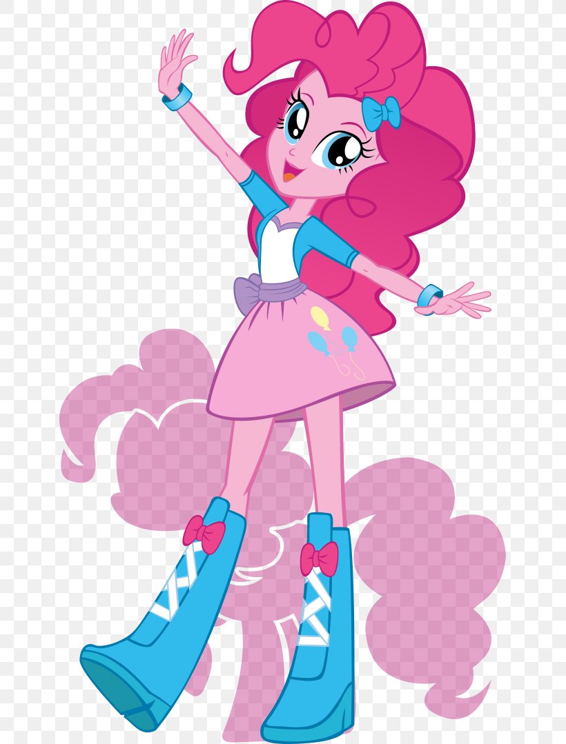 Pinkie Pie Pony Rarity Applejack Rainbow Dash, PNG, 647x1079px, Watercolor, Cartoon, Flower, Frame, Heart Download Free