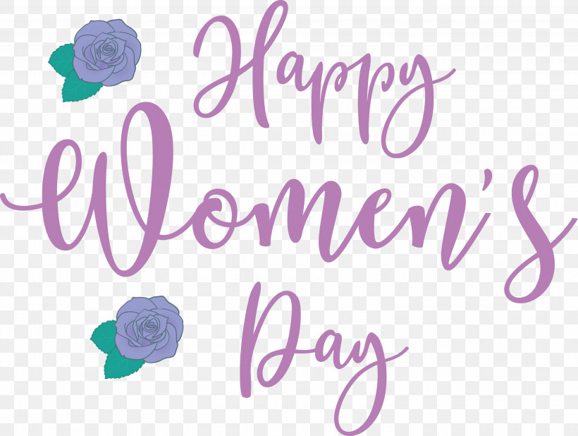Womens Day Happy Womens Day, PNG, 3000x2261px, Womens Day, Calligraphy, Flower, Happy Womens Day, Lavender Download Free