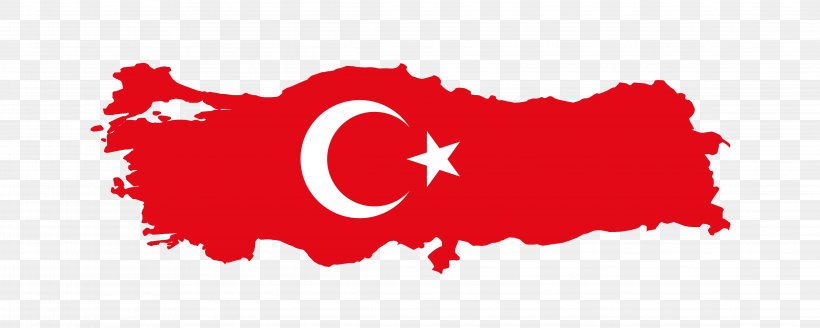 Flag Of Turkey Clip Art, PNG, 4556x1825px, Watercolor, Cartoon, Flower, Frame, Heart Download Free