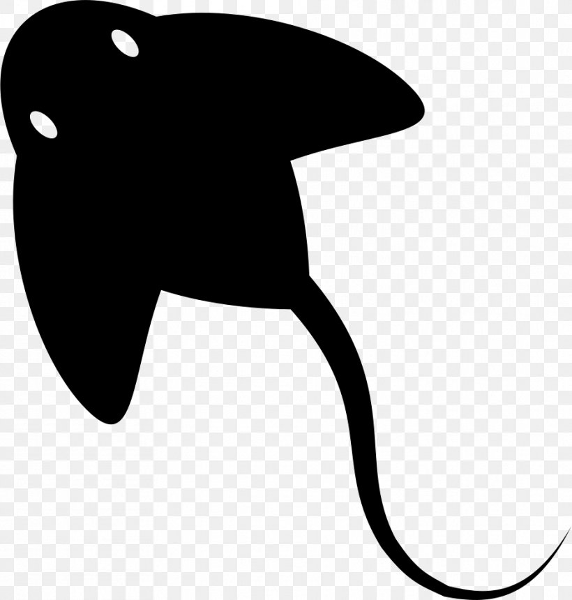 Monochrome Monochrome Photography Silhouette, PNG, 934x980px, Giant Oceanic Manta Ray, Animal, Black, Black And White, Headgear Download Free