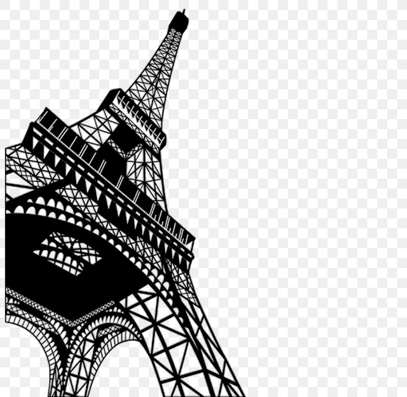 Eiffel Tower Drawing, PNG, 800x800px, Watercolor, Cartoon, Flower, Frame,  Heart Download Free