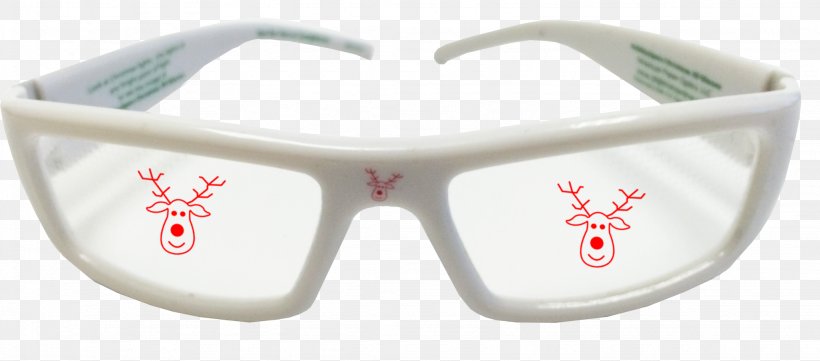 Goggles Reindeer Sunglasses, PNG, 2048x903px, 3d Printing, Goggles, Eyewear, Glasses, Holiday Download Free