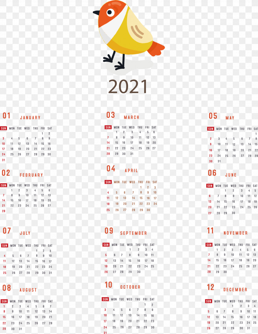 Printable 2021 Yearly Calendar 2021 Yearly Calendar, PNG, 2314x3000px, 2021 Yearly Calendar, Calendar System, Meter Download Free