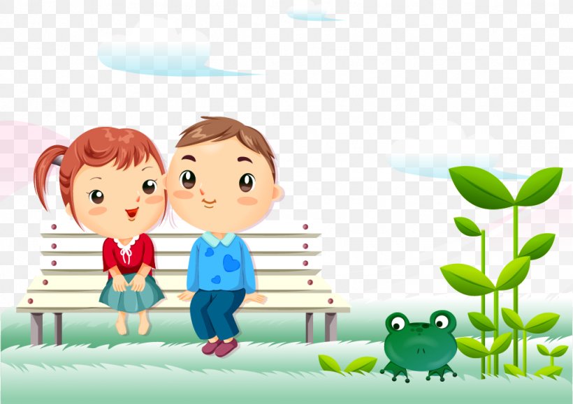 Animation Cartoon Couple Love Wallpaper, PNG, 1023x723px, Watercolor, Cartoon, Flower, Frame, Heart Download Free