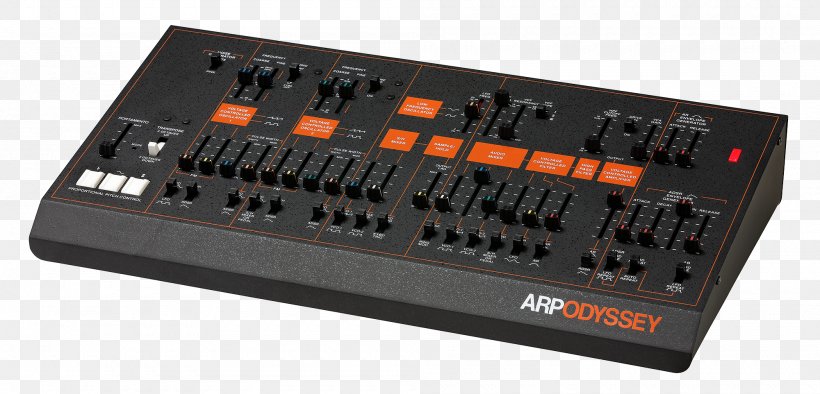 ARP Odyssey Sound Synthesizers Analog Synthesizer ARP Instruments Korg, PNG, 2000x962px, Watercolor, Cartoon, Flower, Frame, Heart Download Free