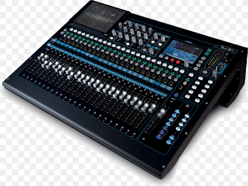 Audio Mixers Allen & Heath QU-24 Chrome Edition Allen & Heath QU-16 Digital Mixing Console Allen & Heath QU-32, PNG, 875x657px, Audio Mixers, Allen Heath, Allen Heath Gld80, Allen Heath Qu16, Allen Heath Qu24 Chrome Edition Download Free