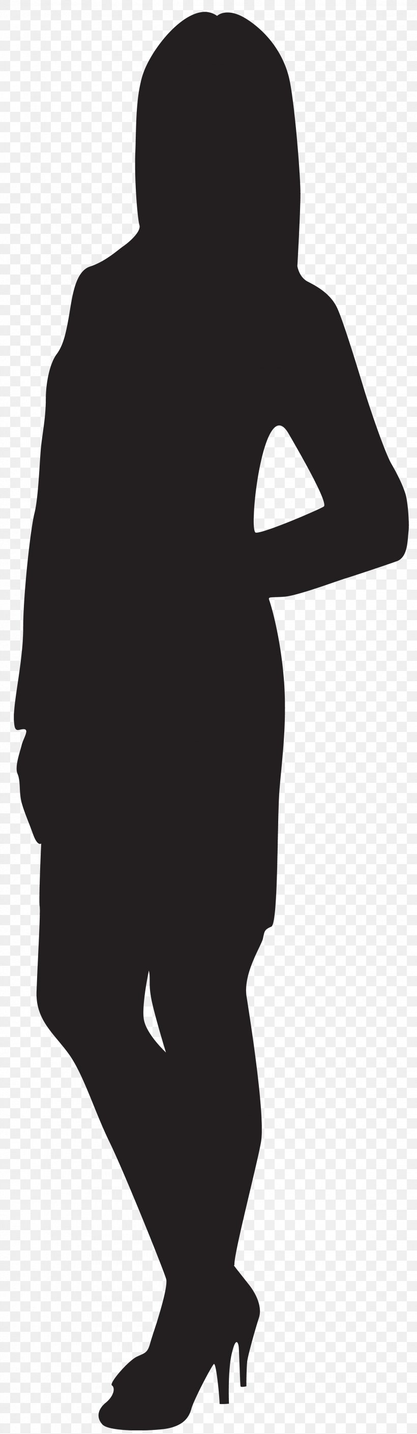 Black And White Homo Sapiens Standing Human Behavior Silhouette, PNG, 2325x8000px, Silhouette, Art Museum, Black And White, Female, Human Download Free