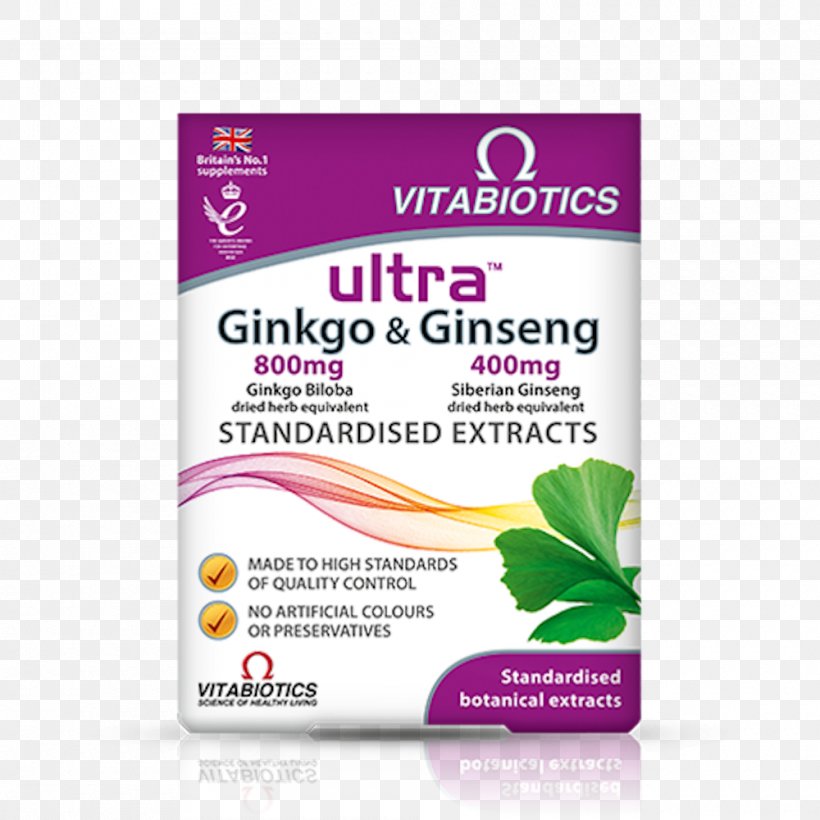 Ginkgo Biloba Ginseng Vitabiotics Vitamin Cod Liver Oil, PNG, 1000x1000px, Ginkgo Biloba, Brand, Calcium, Cod Liver Oil, Drink Download Free