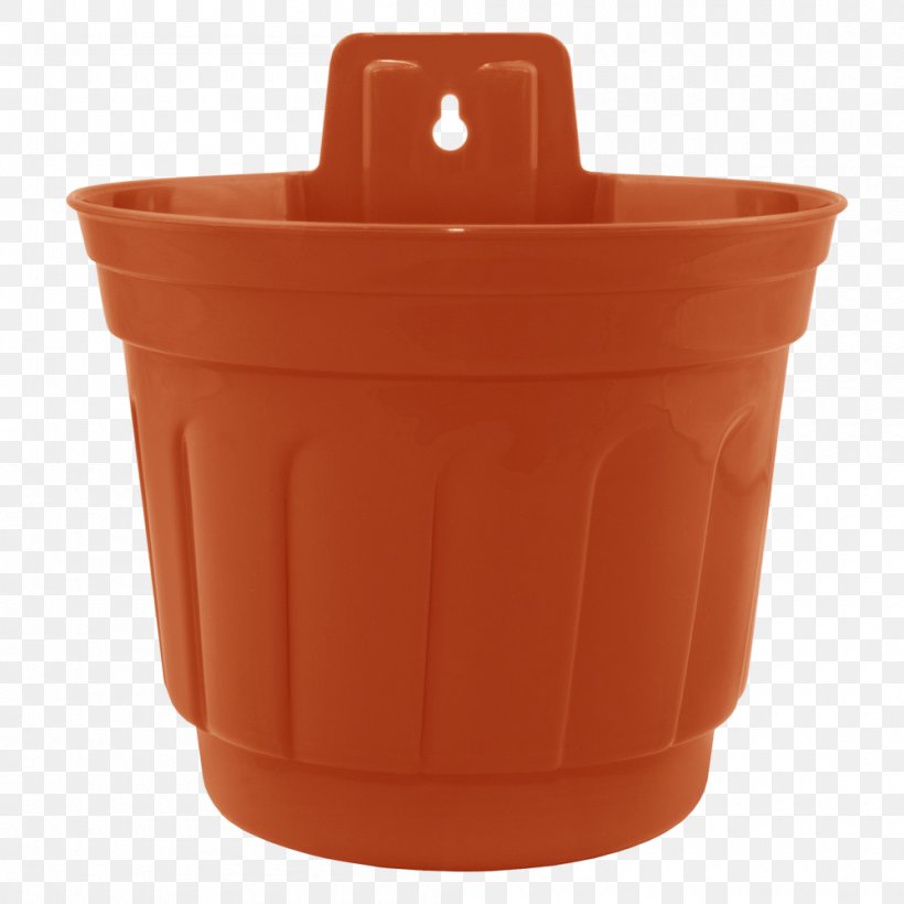 Plastic Flowerpot, PNG, 1000x1000px, Plastic, Flowerpot, Orange Download Free