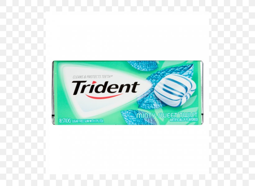 Chewing Gum Trident Peppermint Candy, PNG, 525x600px, Chewing Gum, Brand, Candy, Chocolate, Dentyne Download Free