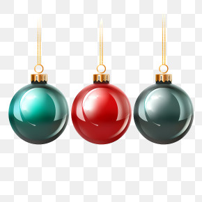 Christmas Ball - Christmas Ornaments Illustration PNG