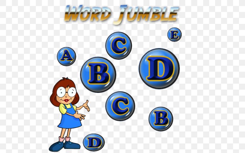 Jumble Product Clip Art Word Game Logo, PNG, 512x512px, Jumble, Area, Logo, Recreation, Text Download Free